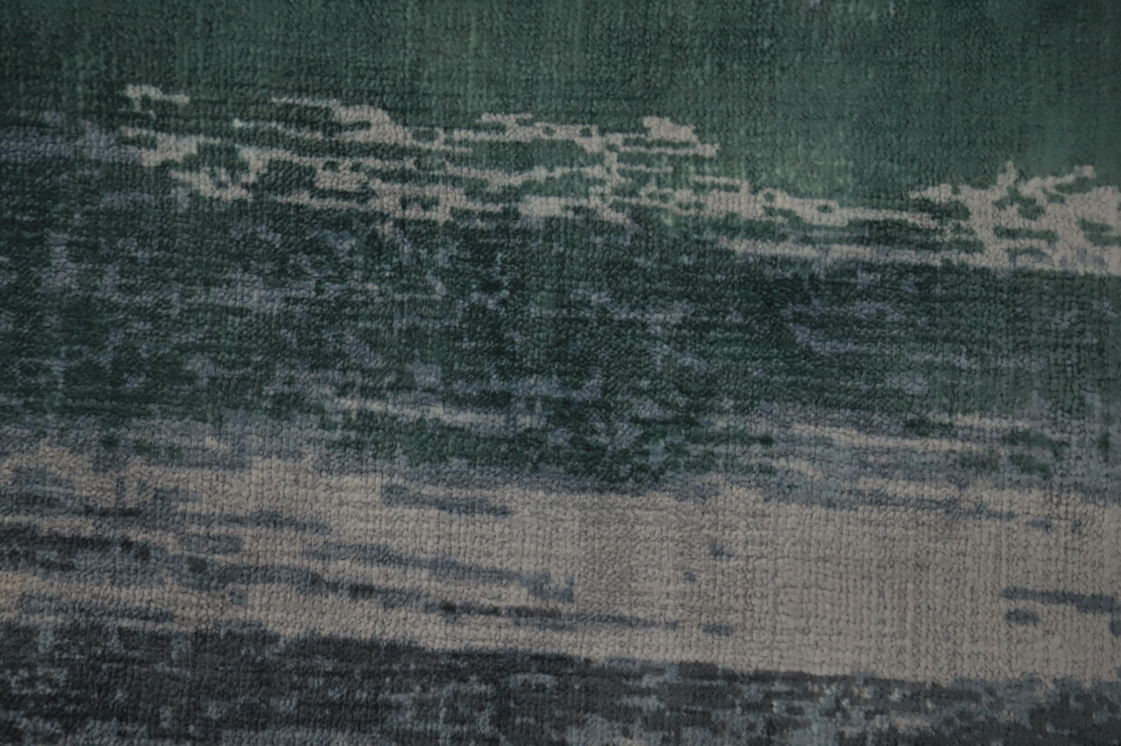 Mystical Moonlit Ocean Area Rug 6×8 Handmade Home Decor Modern Carpet