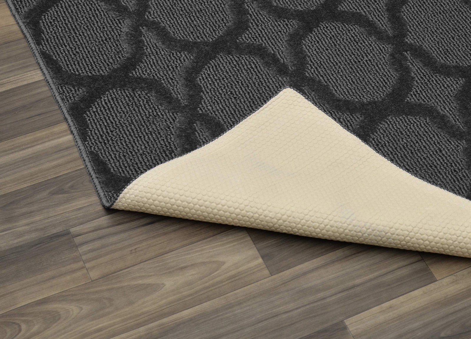 Garland Rug Sparta 3 Piece Area Rug Set (5’x7′, 3’x4′, 24×60) Cinder Gray, 3-Pie