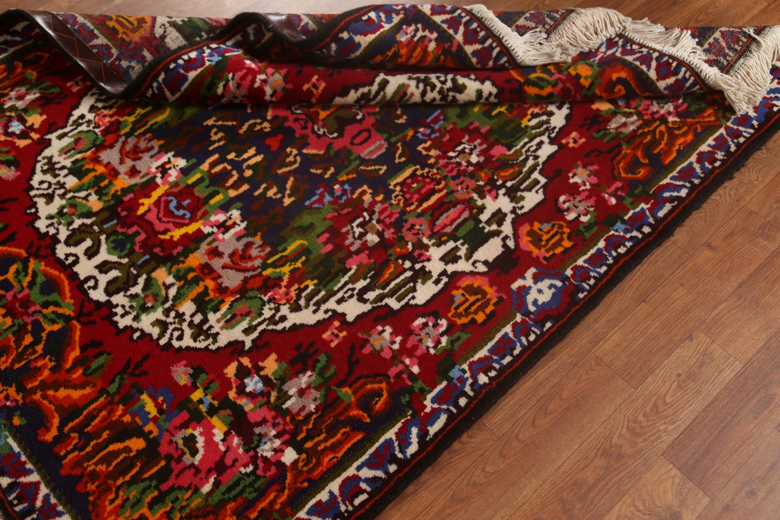 Victorian Style Traditional Floral Rug 4×5 Handmade Wool Carpet