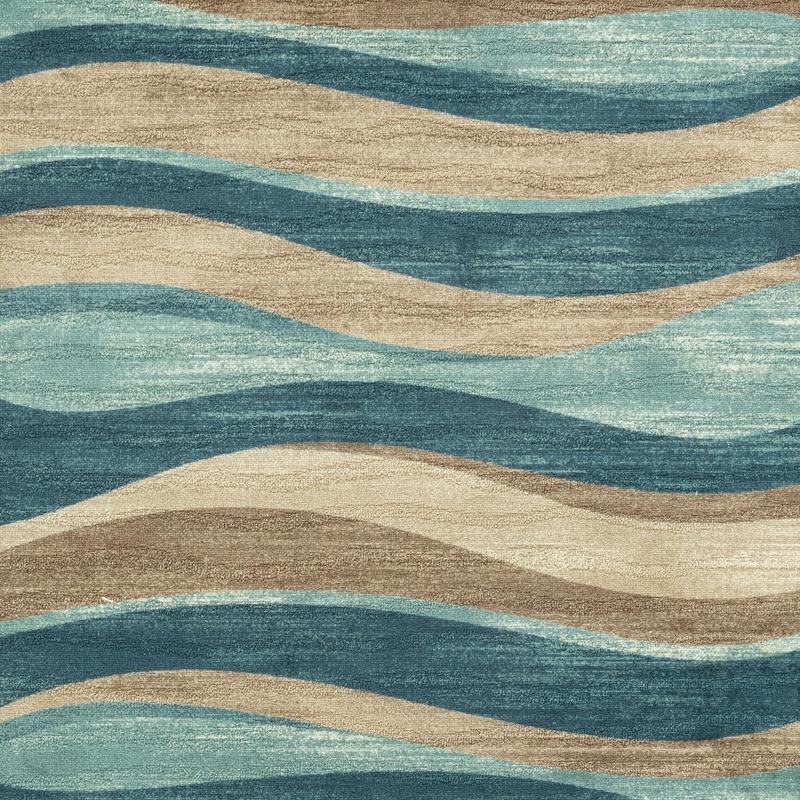 Geometric Indoor Hallway Runner Rug Soft Durable Stain Resistant Non-Slip 2’x6′