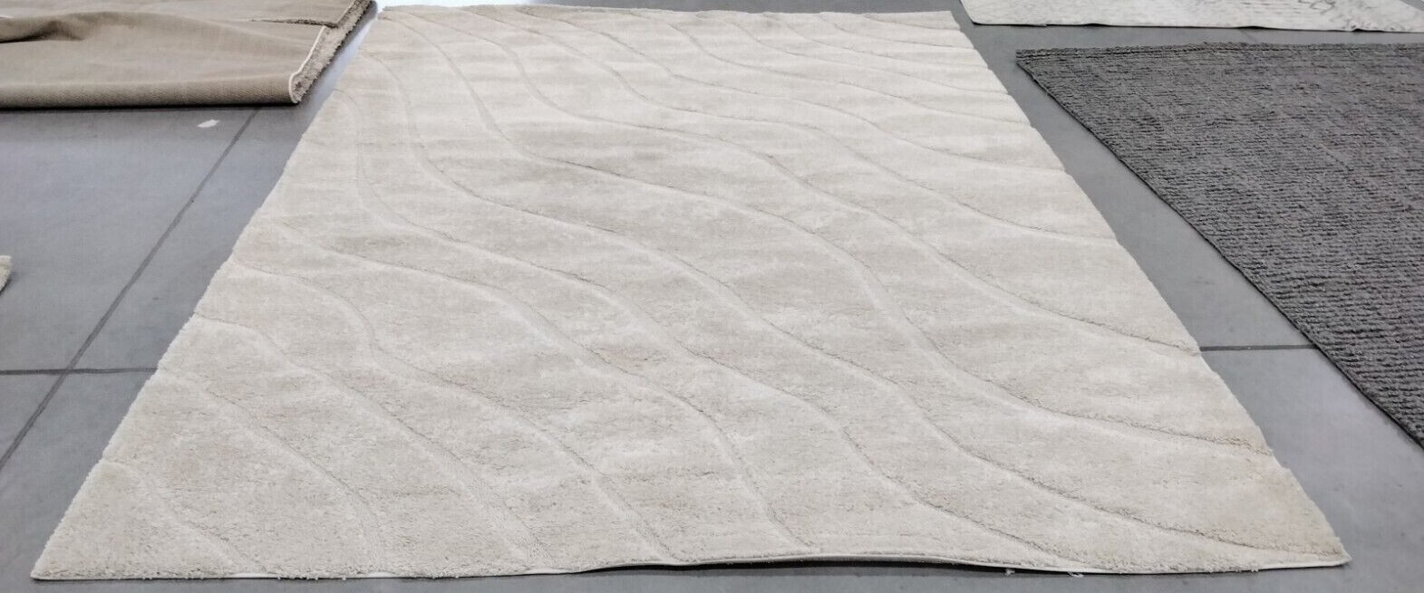 CREME / CREME 8′-6″ X 12′ Back Stain Rug, Reduced Price 1172714078 SG472-1111-9