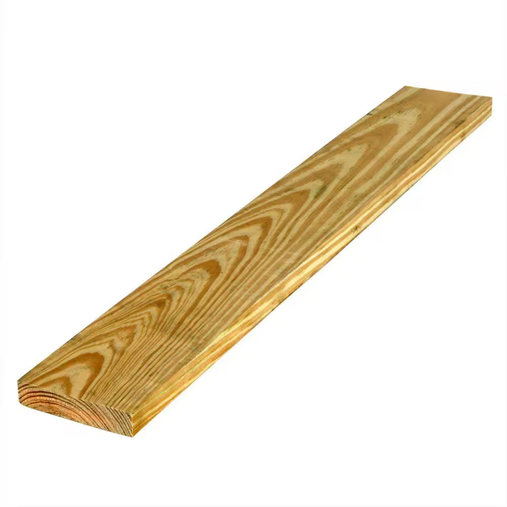 2 In. X 8 In. X 16 Ft. #1 Pressure-Treated Southern Pine Lumber