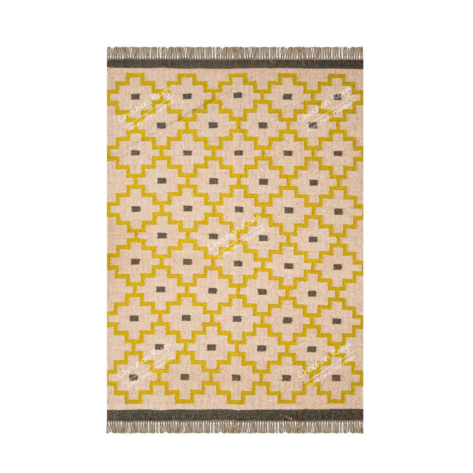 Handmade Wool Jute Kilim Rug, Eco Kilim Rug, Vintage Large Area Rug, Décor Home