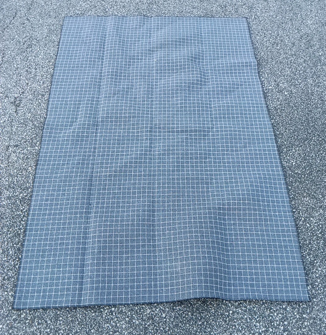 69×46 In New Old Stock Spade Royal Straight Flush Rug. Unused. Rare. Man Cave.