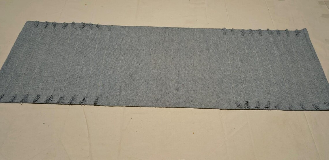 Organic Herbal Cotton Yoga Mat – Ecofriendly, Handwoven, Anti-Slip Exercise & Me