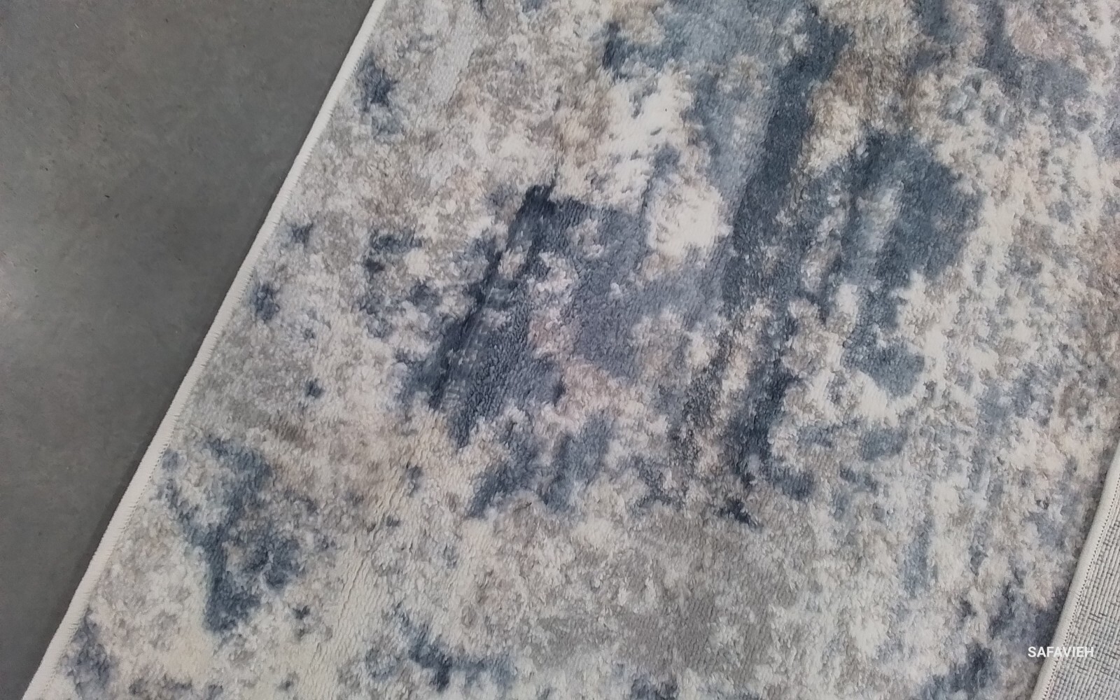 GREY / BLUE 11′-0″ x 11′-0″ Back Stain Rug Reduced Price 1172775643 ALA705F-11SQ