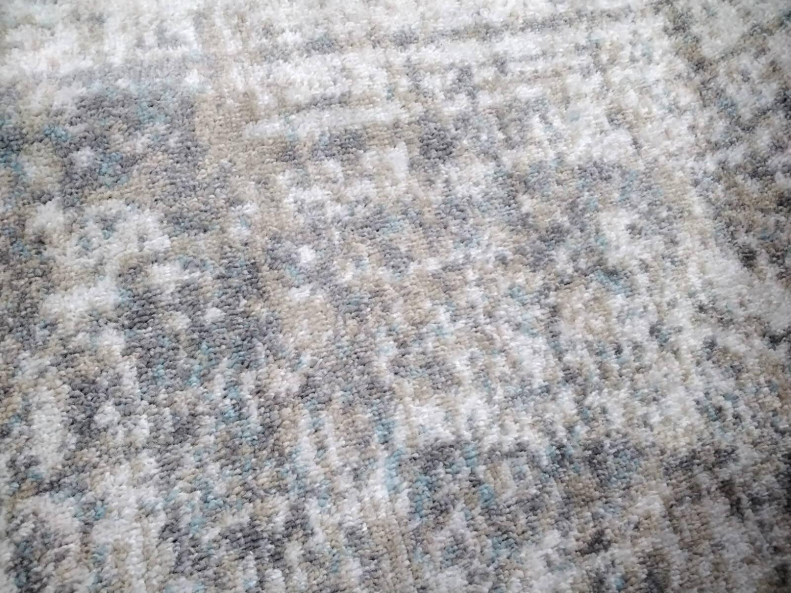 BEIGE /SLATE 8′ X 8′ Square Back Stain Rug, Reduced price 1172756944 ADR207B-8SQ