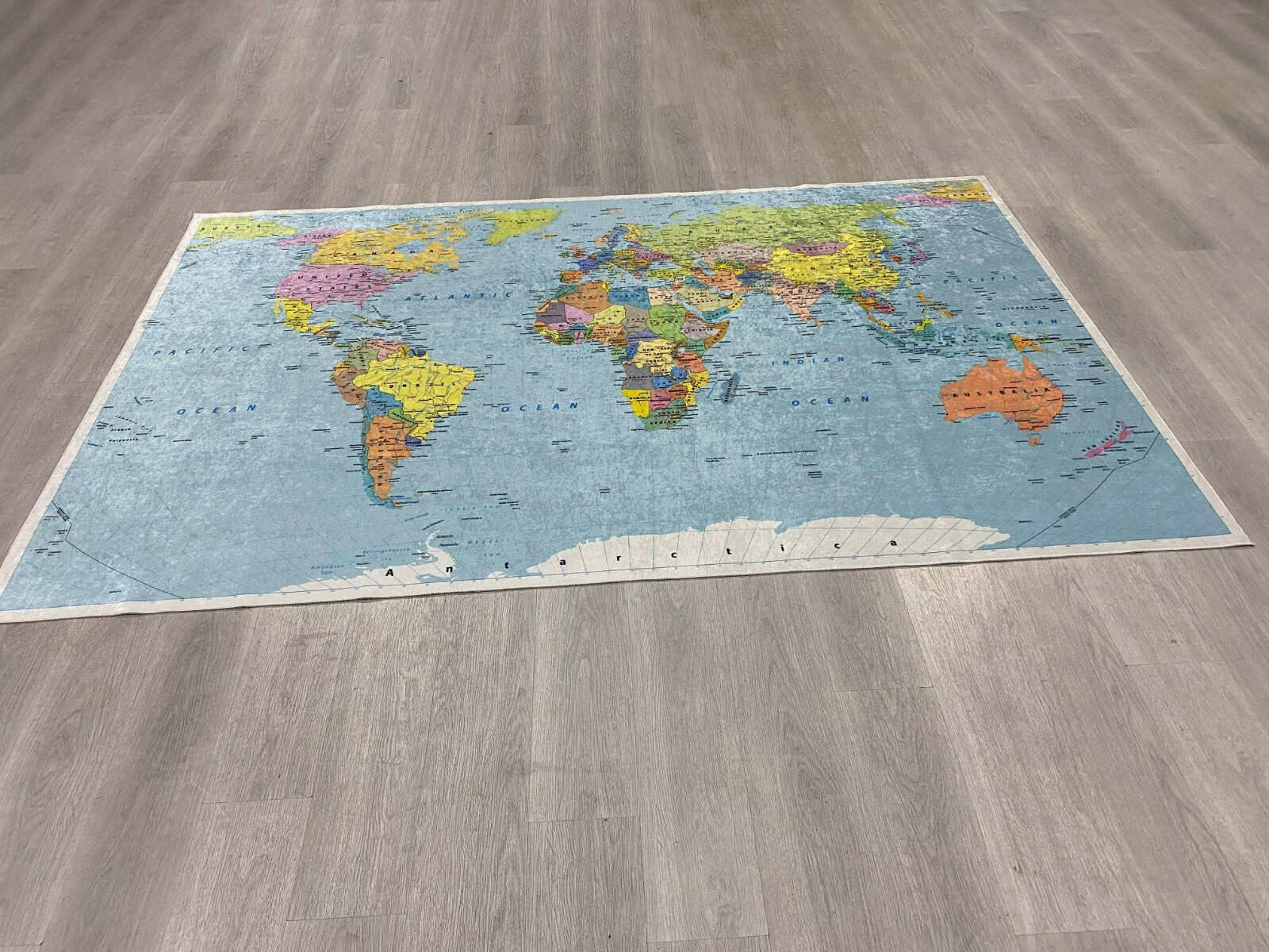 World Map Rug, Education Rug, Map Rug, World Map, Design Pattern Rug, Minimalist