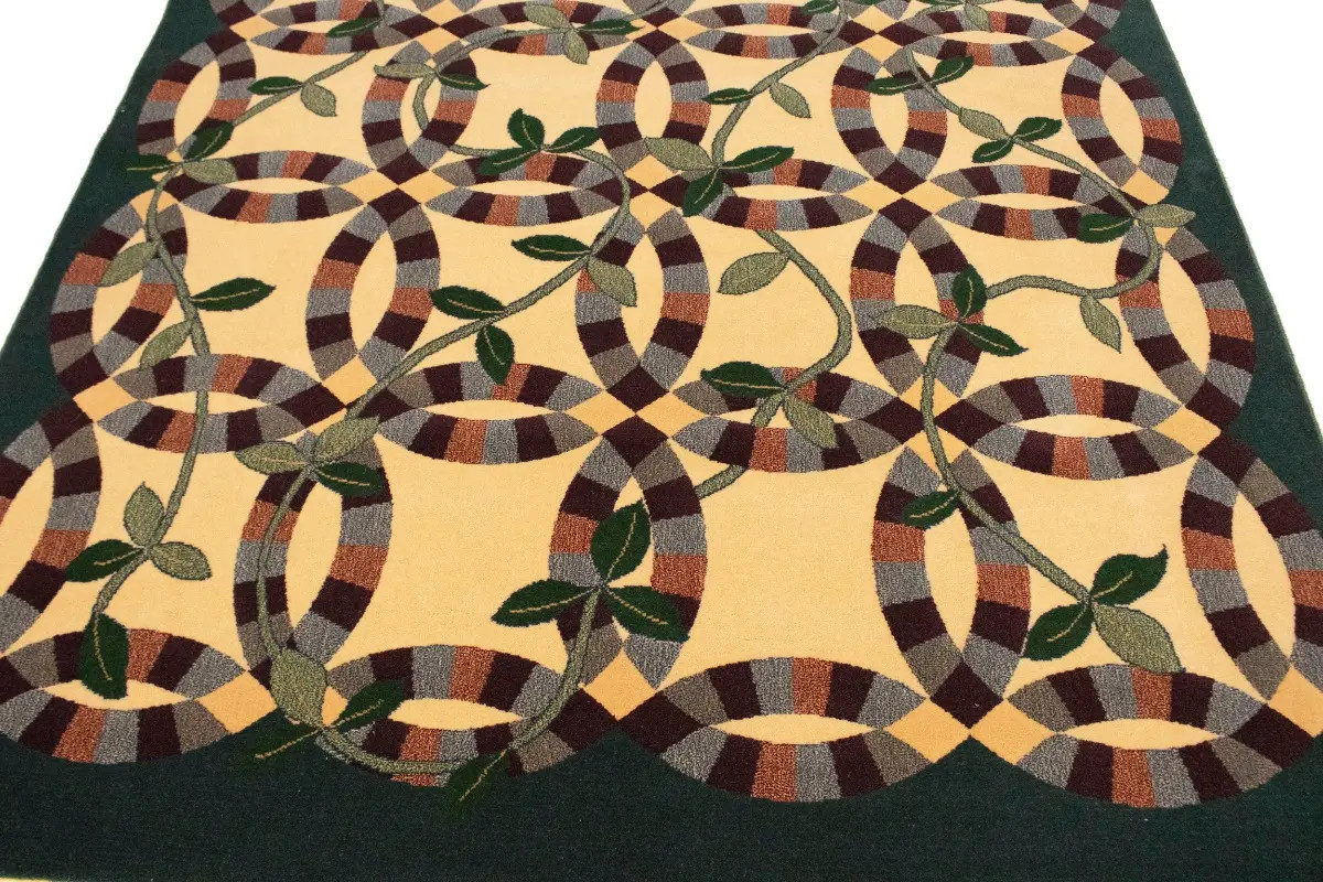 5×8 Modern Floral Machine-Made Rug Contemporary Carpet Living Dining Room