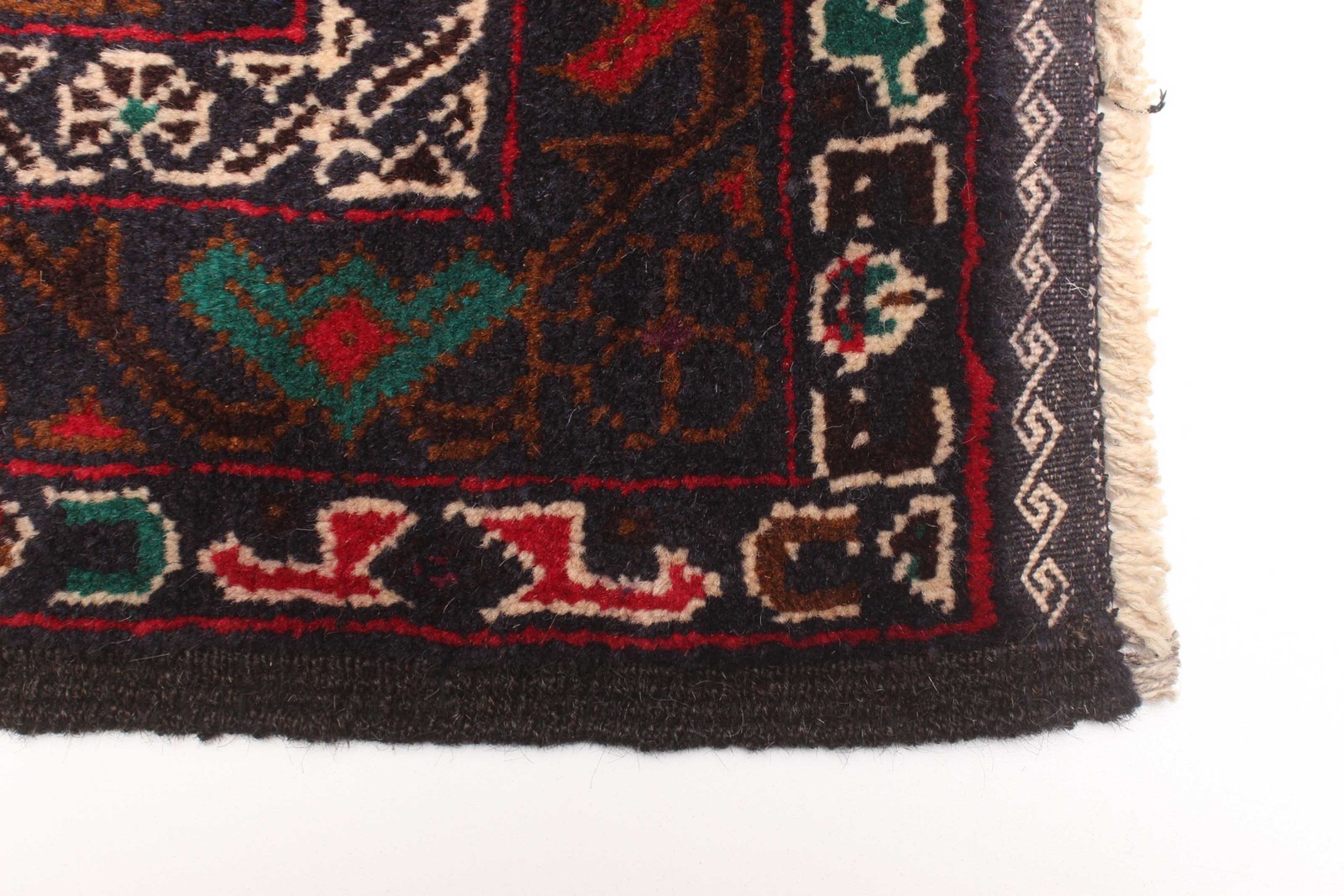 Vintage Hand-Knotted Carpet 3’8″ x 6’8″ Traditional Oriental Wool Area Rug
