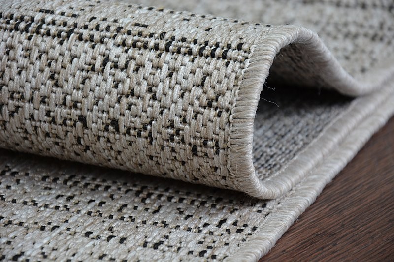 Modern Natural Sisal Carpet ” Floorlux ” Silver Practical Wipe Clean Messy