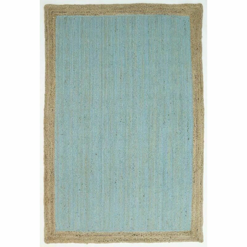 Rug Carpet Modern Floor Jute Mat Carpet Handmade Bedroom Braided Area Rug