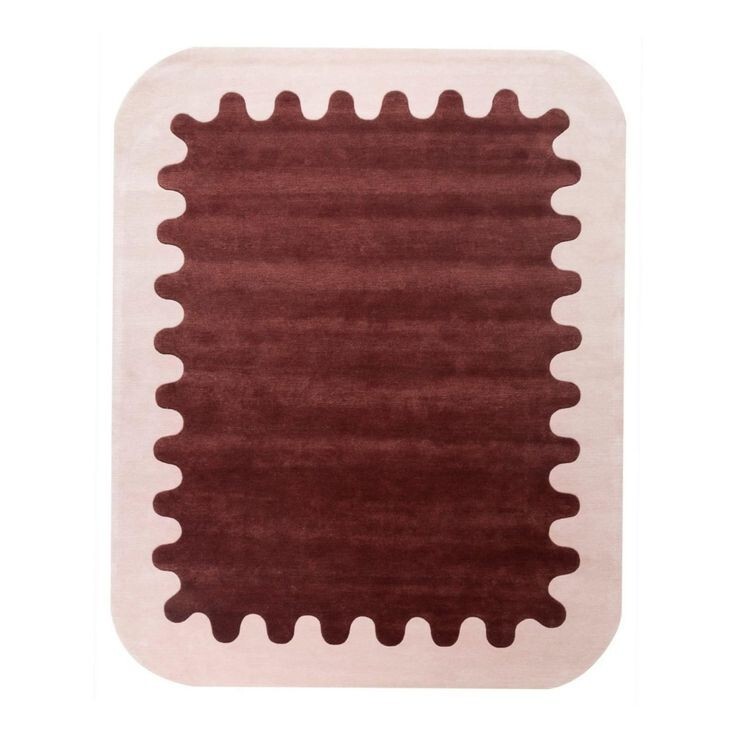 “Luxury Choco Swirl Rug – Aesthetic & Cozy Designer Carpet for Modern Homes”