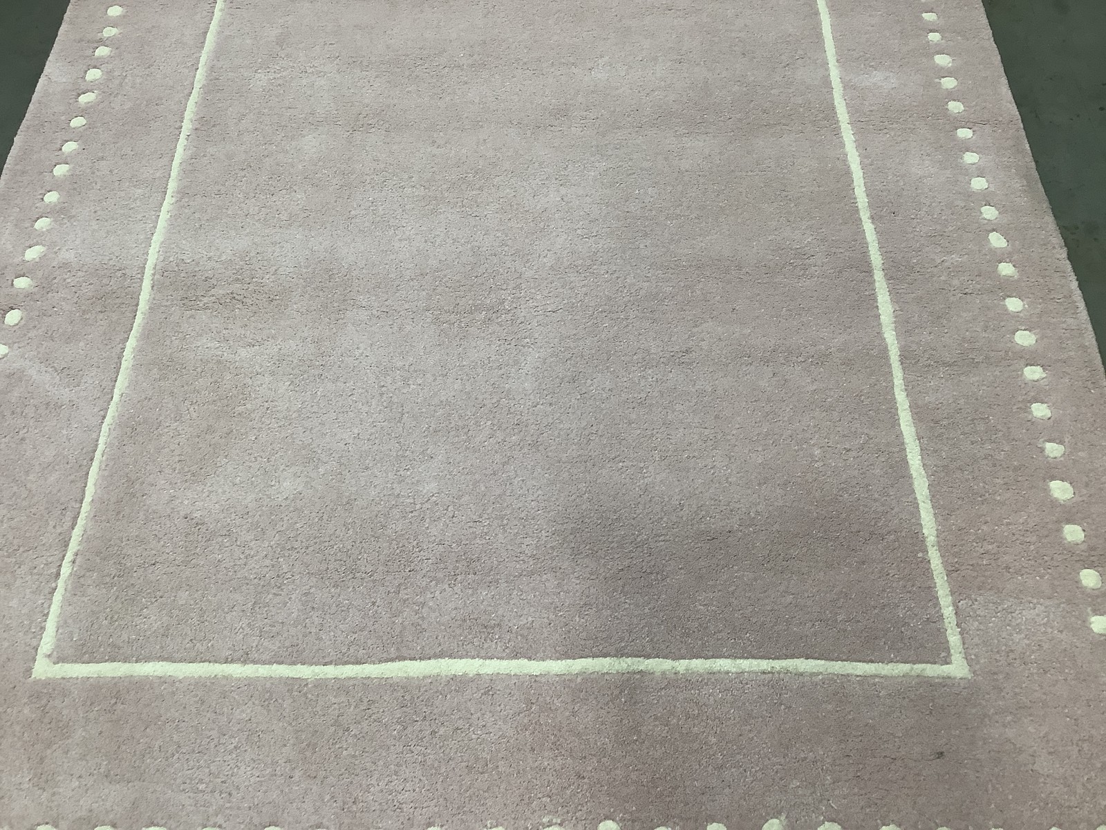 LT PINK / IVORY 5′-0″ x 8′-0″ Back Stain Rug, Reduced Price 1172684404 BEL151M-5