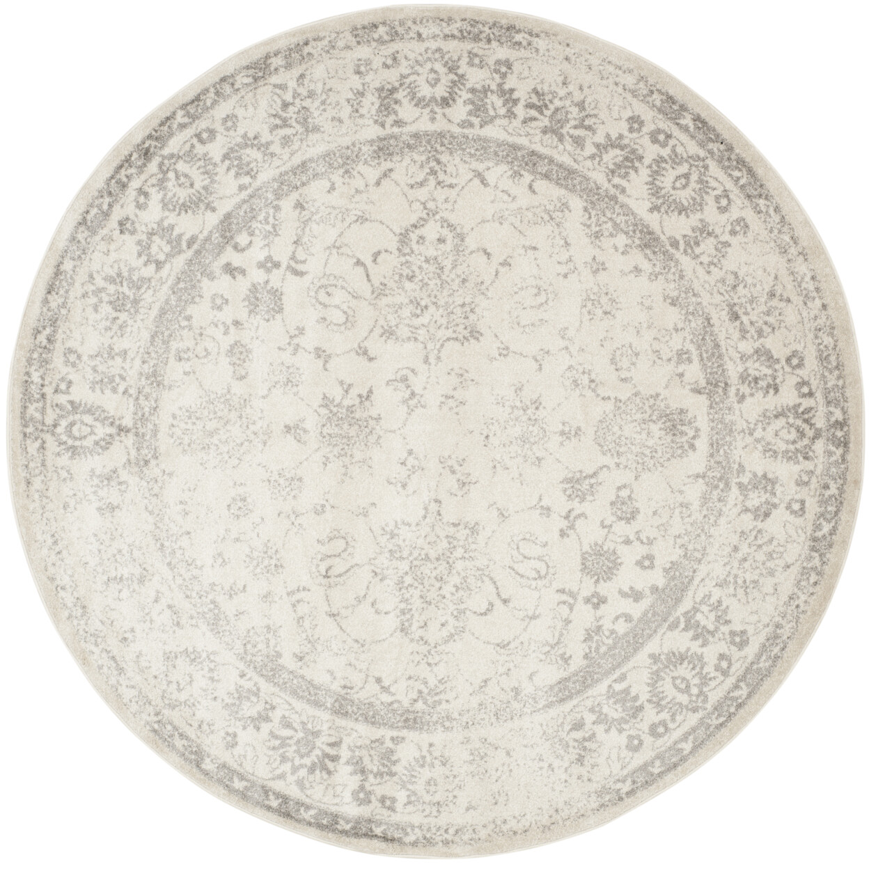 SAFAVIEH Adirondack Collection ADR109C Ivory / Silver Rug