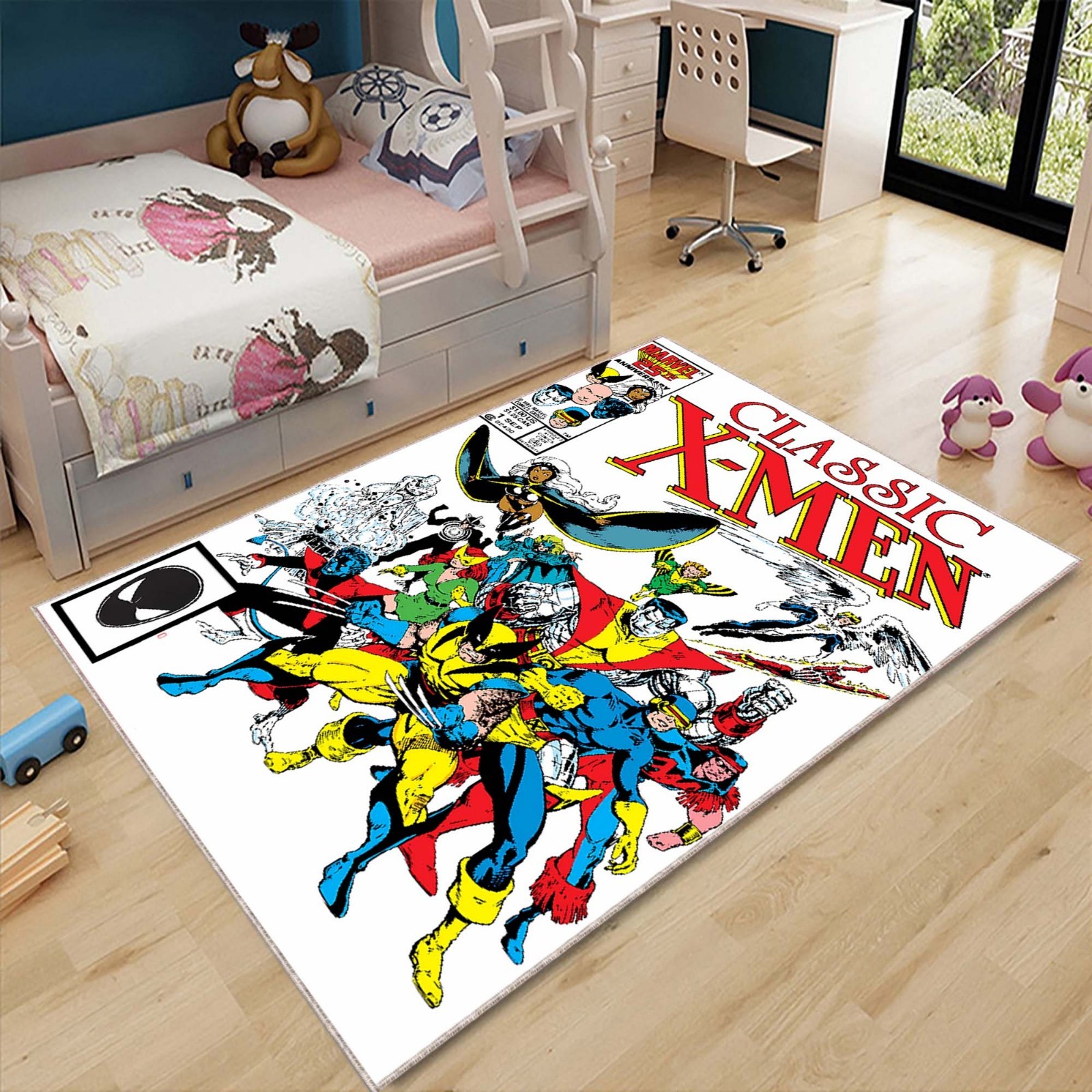 X-Men Comic Cover Rug, X-Men Rug, Boys Room Rug ,Kids Room Rug