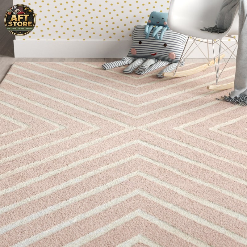 Ivy Bronx Clust Hand Tufted Wool Rug – Calm X Motif