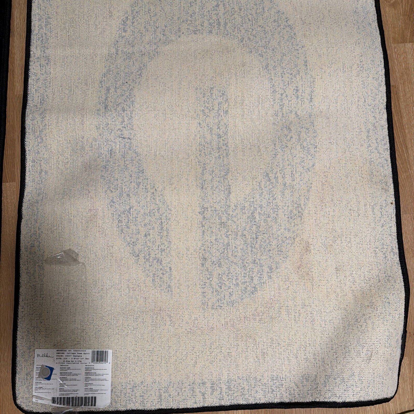 Milliken Georgia Bulldogs 45287 NCAA Spirit Area Rug 2’8″x3’10”