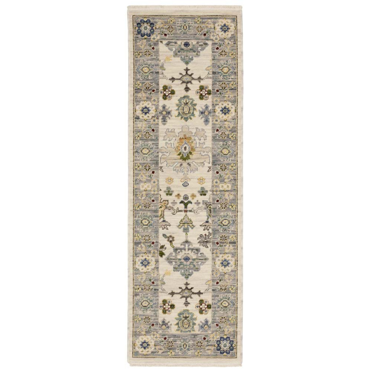 3×12 (2’6″ x 12′) Designer Lucca 846H Runner Rug Wool/Nylon **FREE SHIPPING**