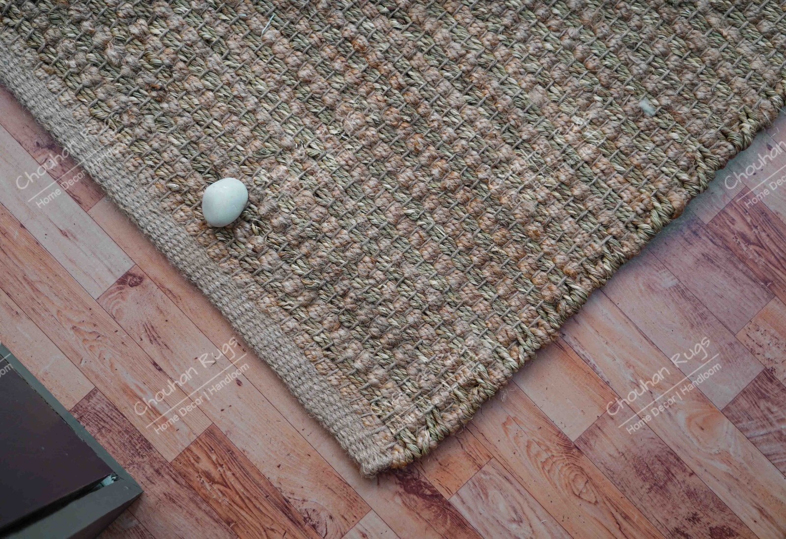 Natural Jute Hemp Rectangle Rug, Custom Size Hemp Rug, Hemp For Stair Decor Room