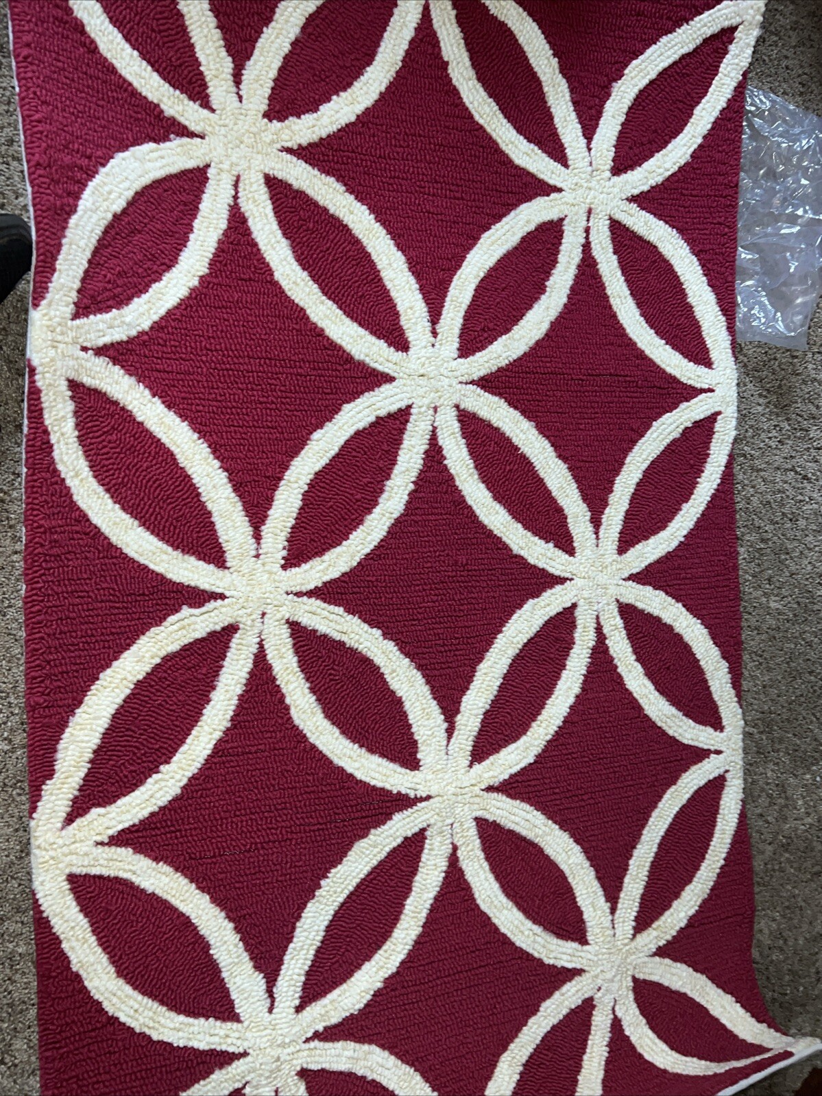 30”x48” Grandinroad Hand Made Indoor/ Out Door Carpet