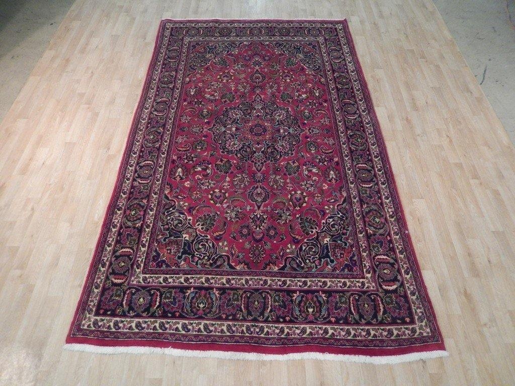 6′ x 10′ Semi-Antique Perrsian Mashaad Rug 71972