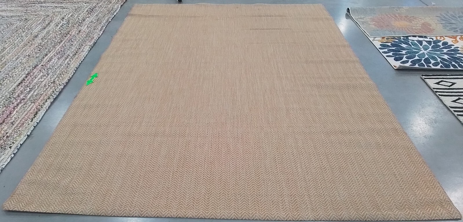 NATURAL CREAM 8′-0″ x 11′-0″ Stained Rug Reduced Price 1172771051 CY8022-03012-8