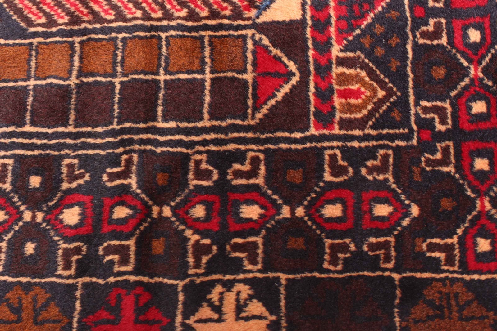 Traditional Vintage Hand-Knotted Area Rug 3’6″ x 6’2″ Oriental Wool Carpet
