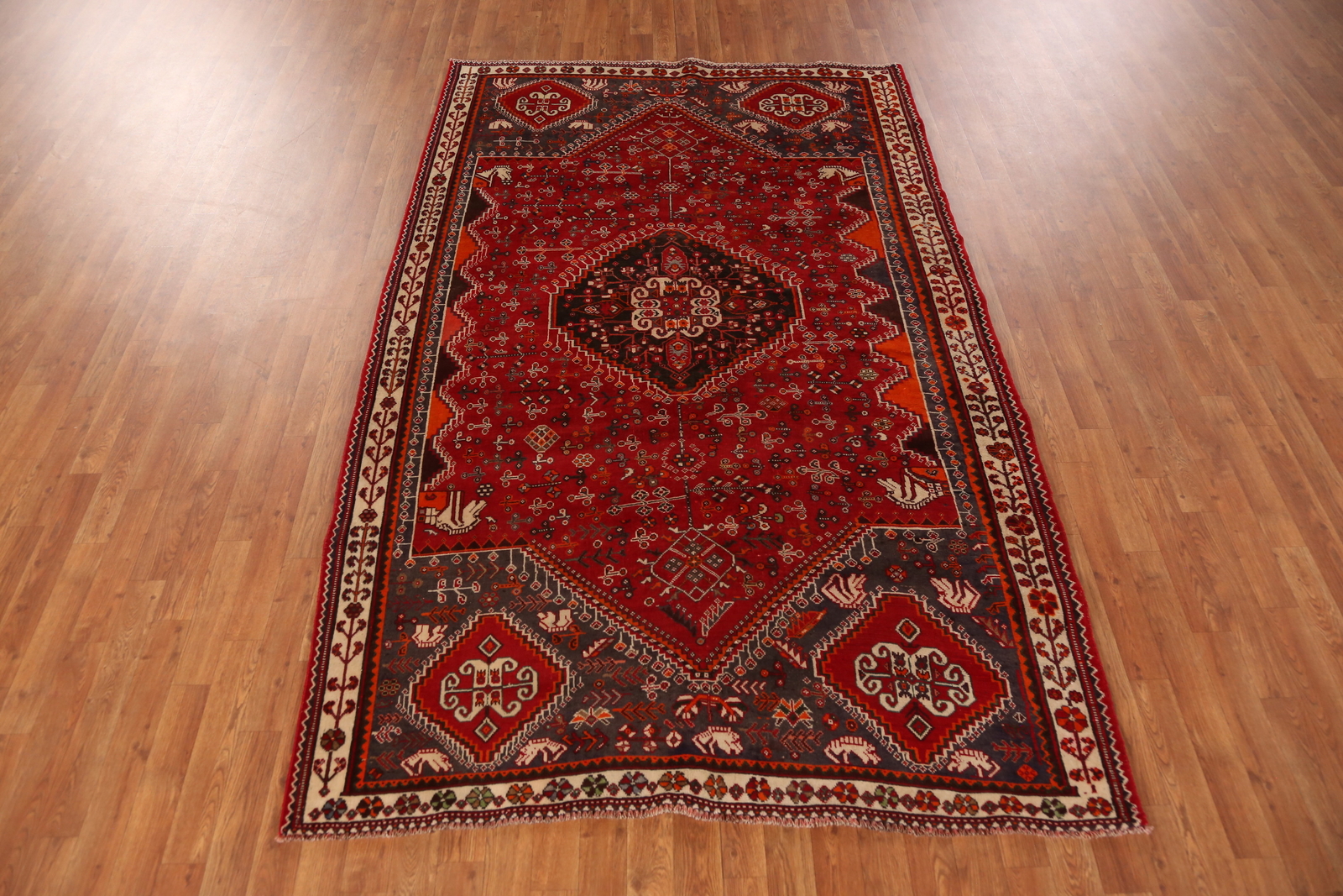 Tribal Vintage Traditional Handmade Wool Nomadic Area Rug 5×9 Living Room Carpet