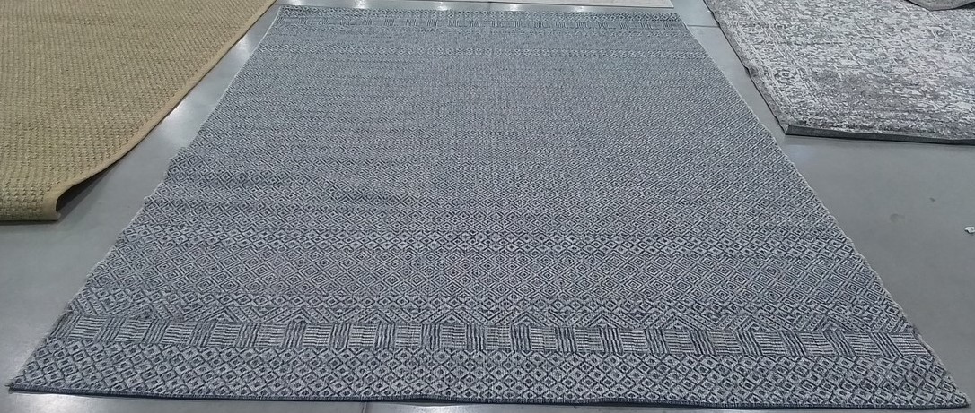 GREY / BLUE 9′-0″ x 12′-0″ Flaw in Rug, Reduced Price 1172806180 CY8235-36812-9