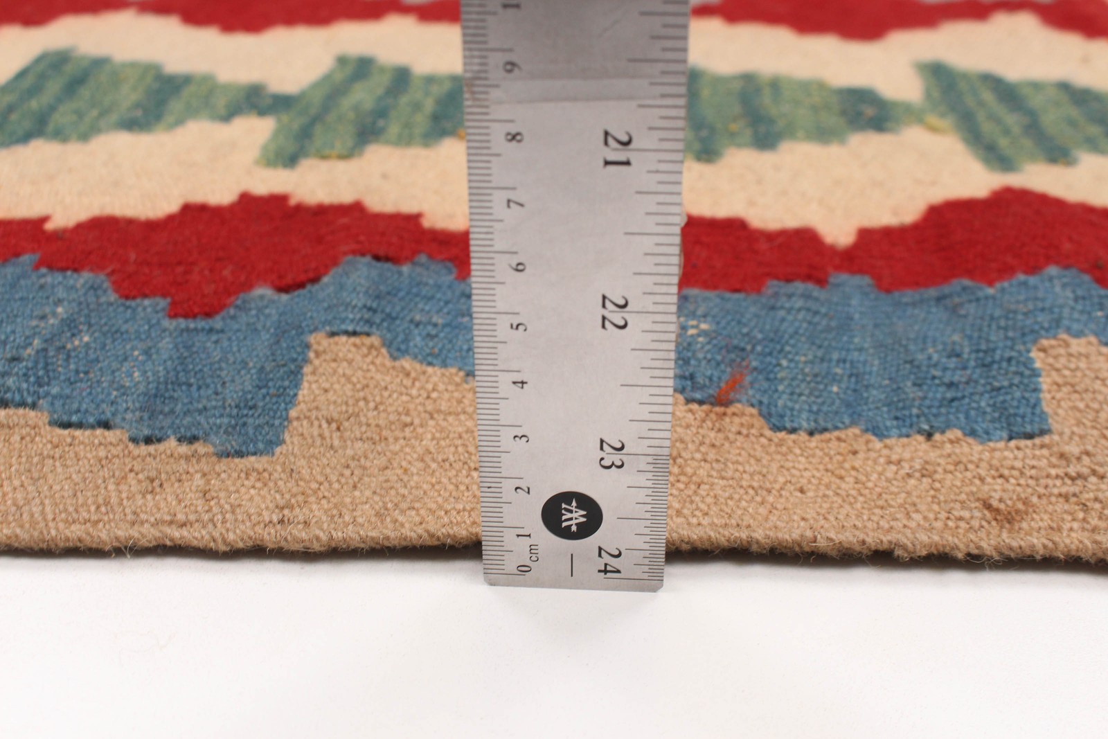 Vintage Hand Woven Area Rug 3’11” x 5’8″ Traditional Wool Oriental Carpet