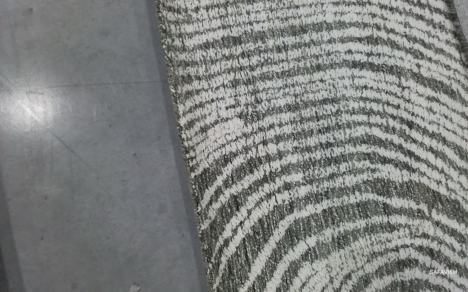 CHARCOAL / IVORY 8′-0″ x 10′-0″ Flaw in Rug, Reduced Price 1172791101 ABT925H-8