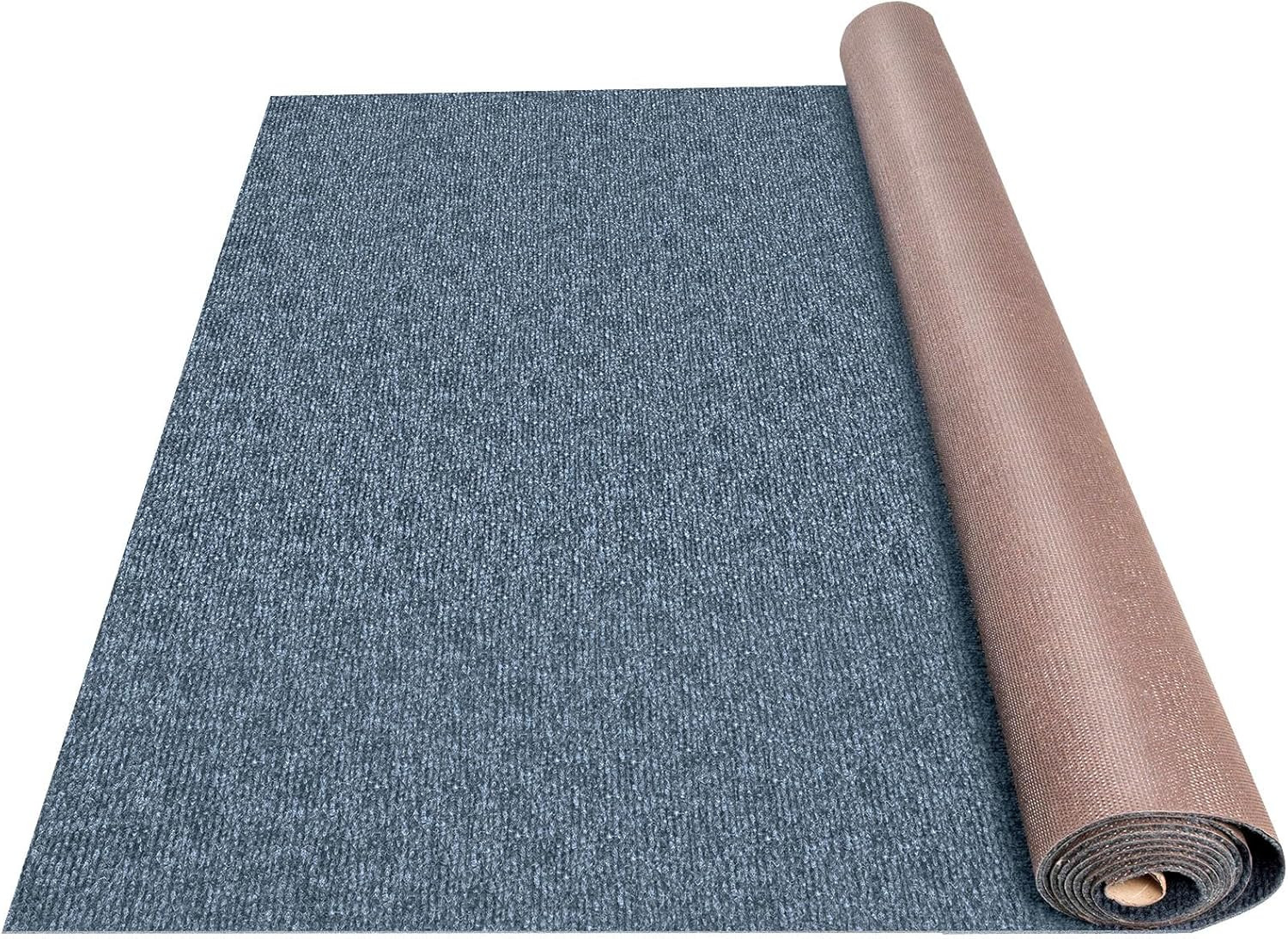 Happybuy 6 Ft X 13 Ft Grey Marine Carpet for Boats Waterproof – 0.18″ Thick Indo