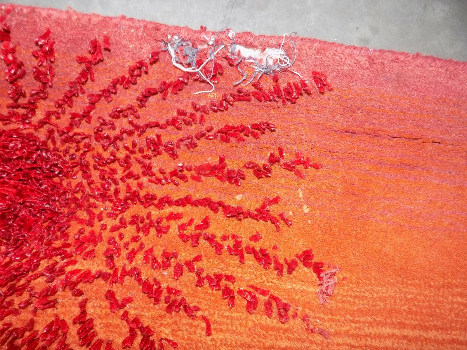 RUST / MULTI 2′-6″ X 6′ Damaged Rug, Reduced Price 1172599172 SOH712R-26