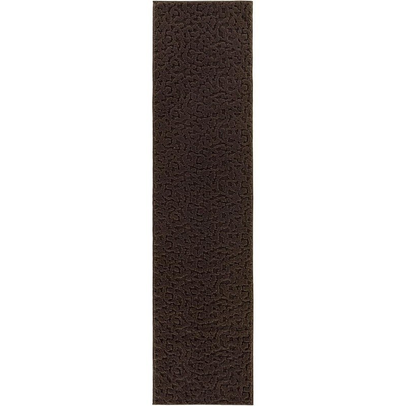 Ivy Vine Design Rug Stain Resistant Durable Indoor Polypropylene Tufted 4’11″x7′