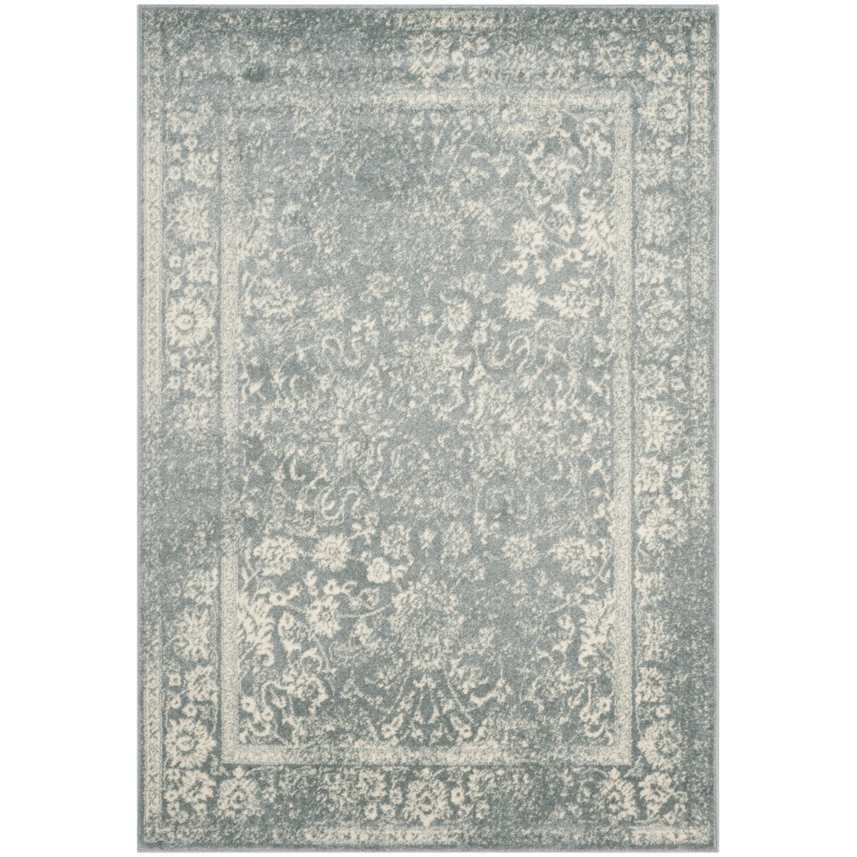 SAFAVIEH Adirondack Collection ADR109T Slate / Ivory Rug