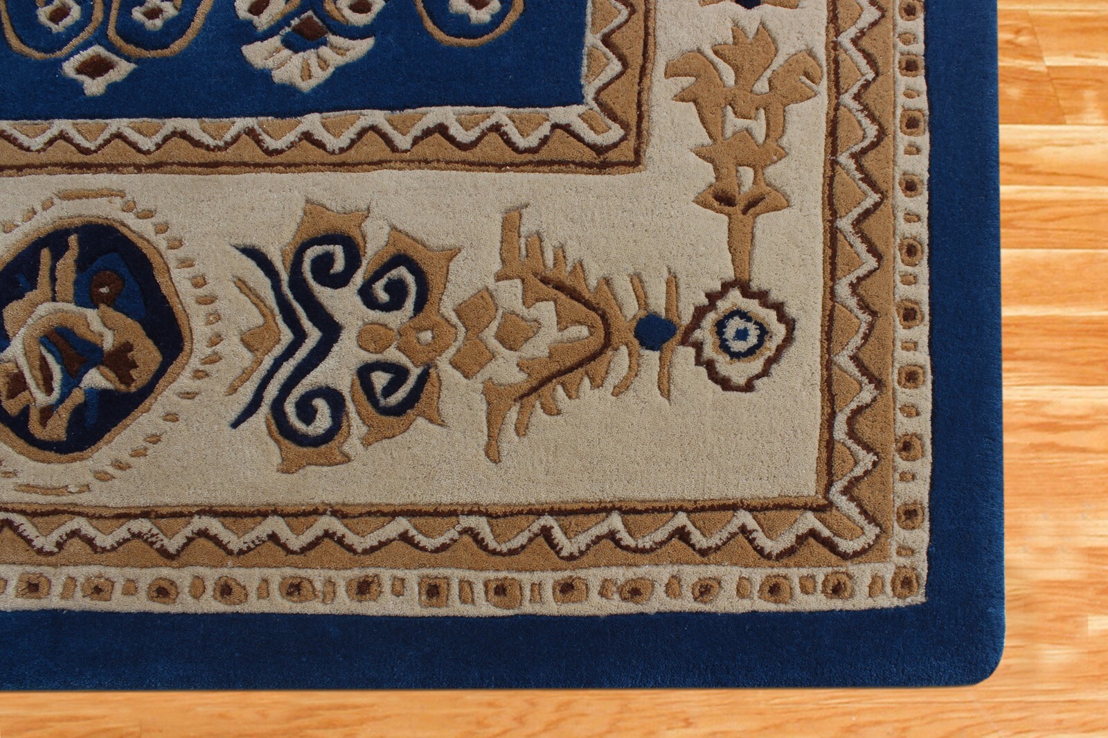 Oushak Hand Tufted Wool Area Rug Parisian Traditional Living Room Carpets 4×6 ft