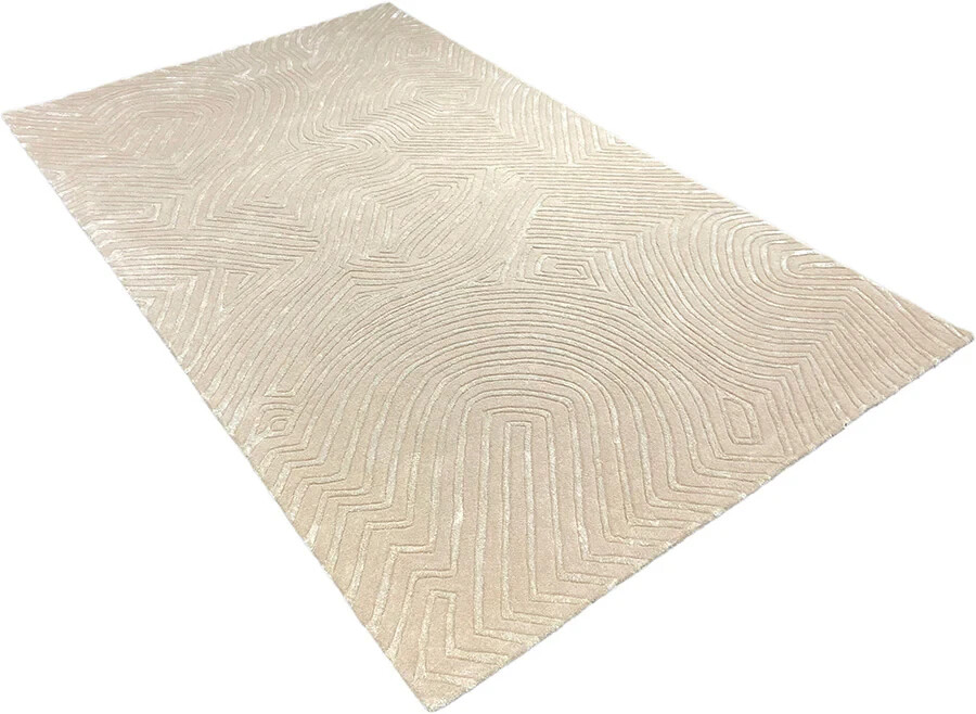 Rooma Rug Hand Tufted Wool & Silk Carpet 8×10 custom