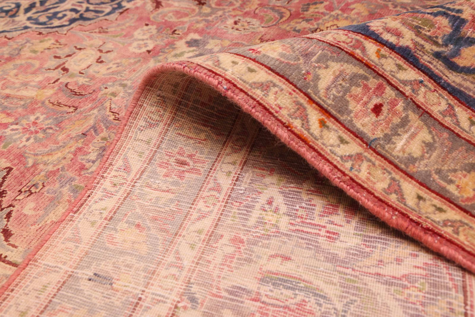 Traditional Vintage Hand-Knotted Area Rug 9’5″ x 12’6″ Oriental Wool Carpet