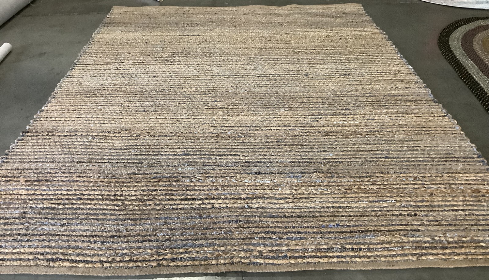 NATURAL / BLUE 8′-0″ x 10′-0″ Flaw in Rug, Reduced Price 1172677381 CAP307M-8