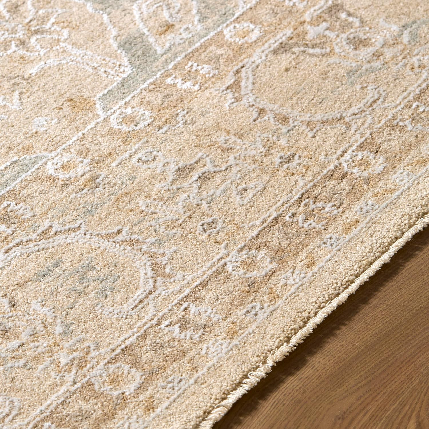 Vintage Beige Area Rug by X Rachel Zoe, 9′ x 12’2