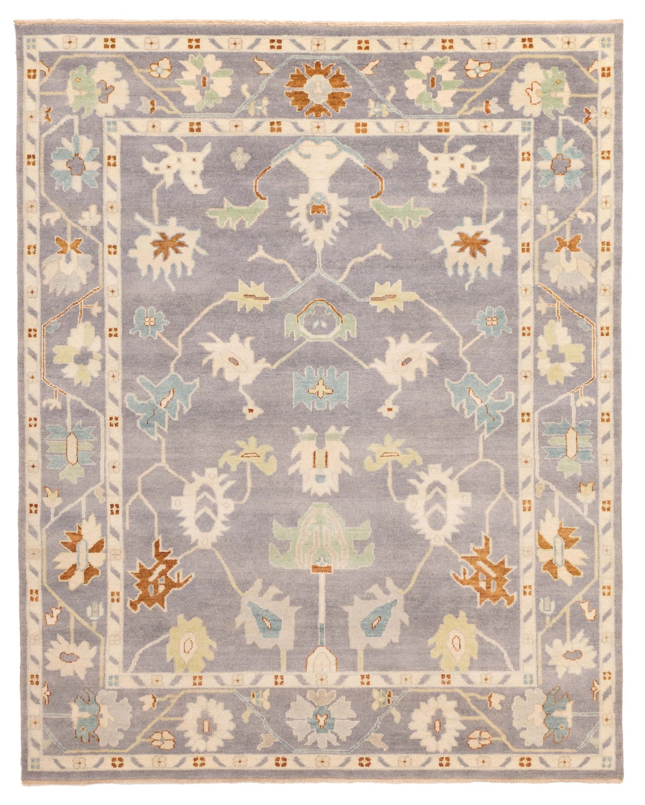 Traditional Hand-knotted Wool Oriental Carpet 7’11” x 9’11” Area Rug