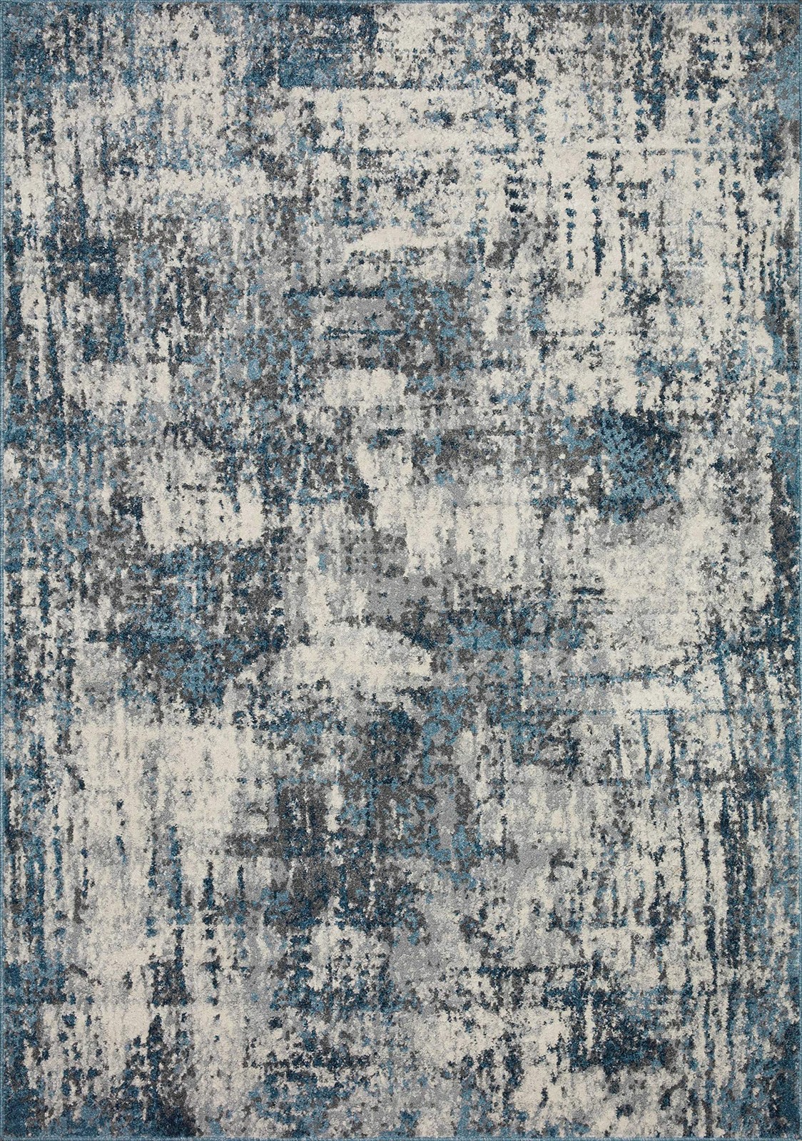 Loloi Austen Collection Aus-01 Natural/Ocean 5-3 X 7-7 Area Rug