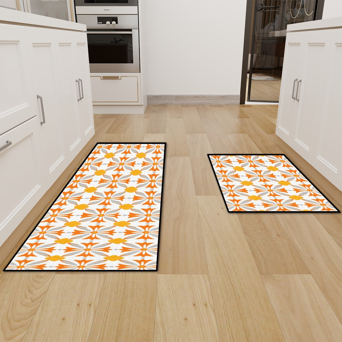 Kitchen Floor Mat Non Slip Washable Heat Resistant Anti-Fatigue