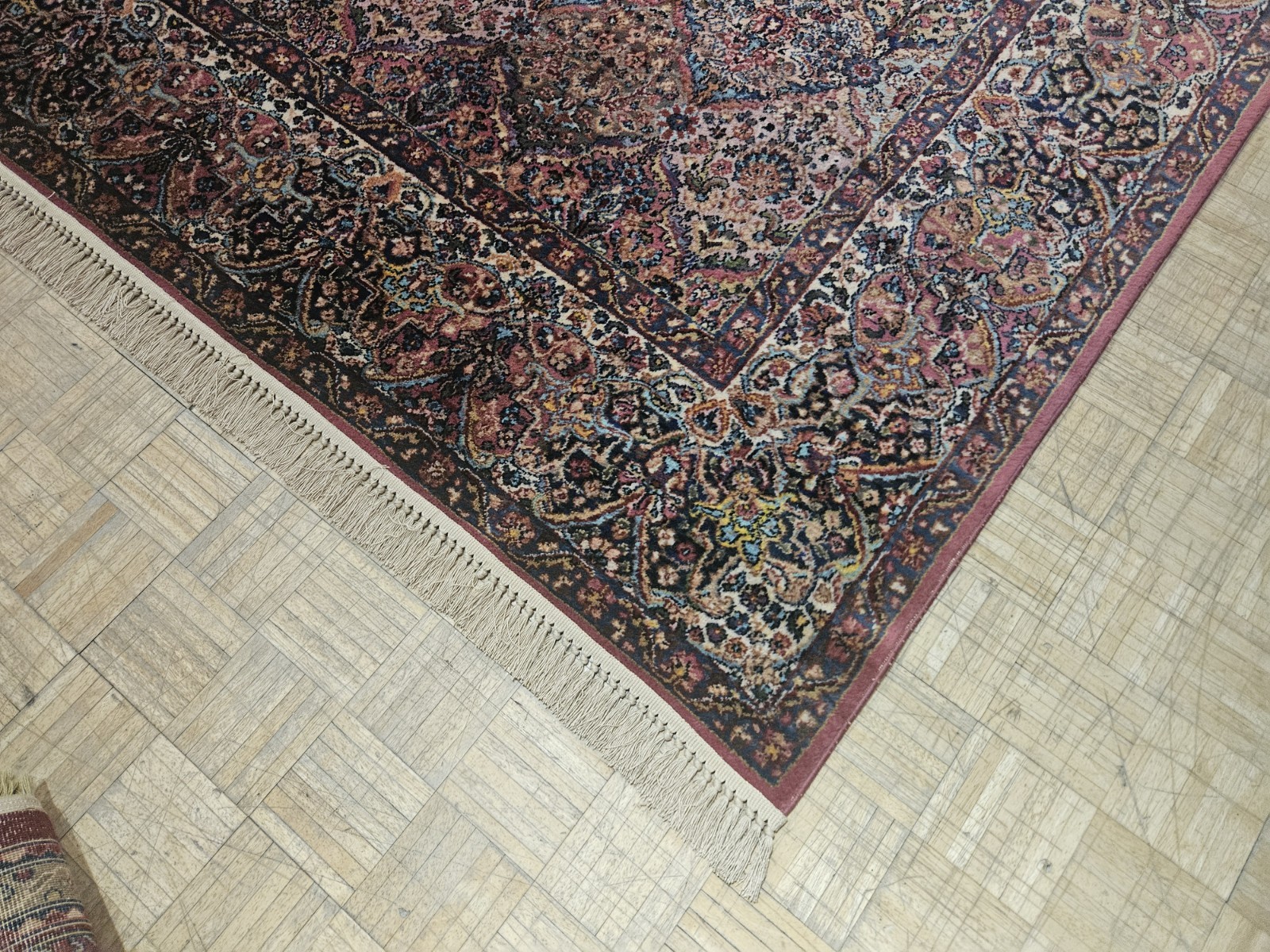 12×20 GENUINE ANTIQUE KARASTAN RUG MULTICOLOR PANEL KIRMAN 717 100% WOOL RUG VGC