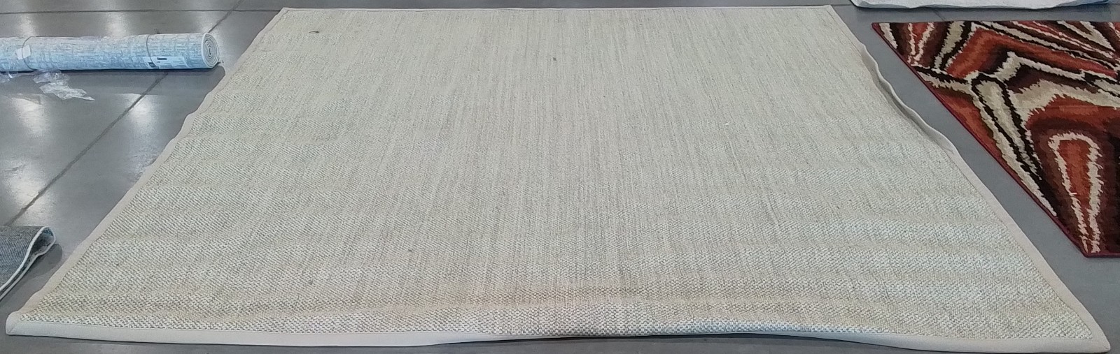 MARBLE / BEIGE 11′-0″ x 11′-0″ Flaw in Rug, Reduced Price 1172778865 NF143C-11SQ