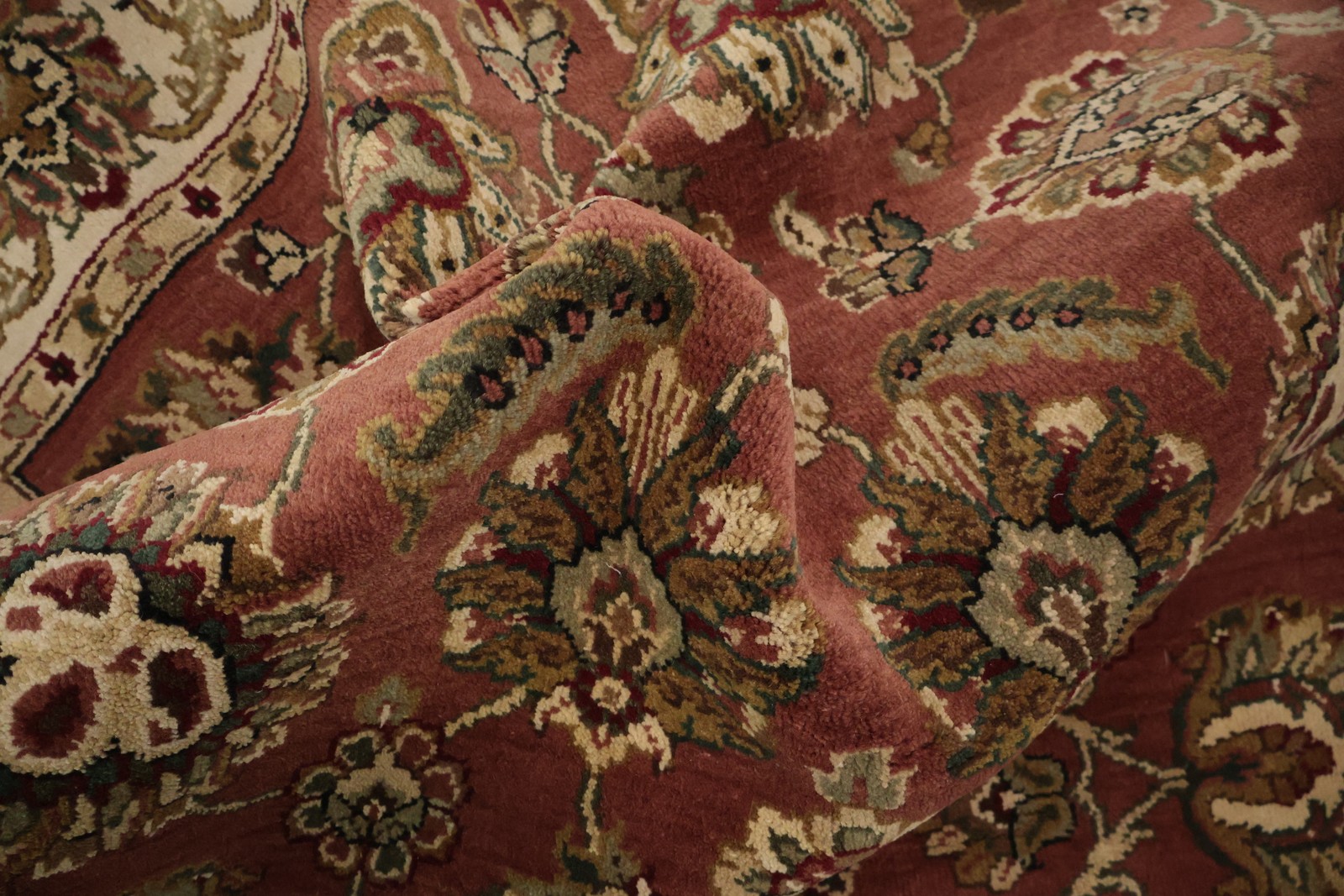 Floral Agra Oriental Red Rug 4×6 Add Sophistication to Any Room Handmade Carpet