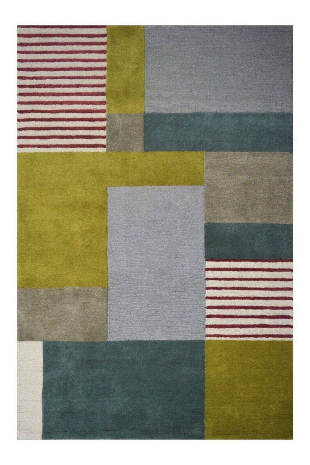 Modern Style Handmade Rugs 100% Newzeland Carpet Area Rug 5×8, 6×9, 8×10, 9×12