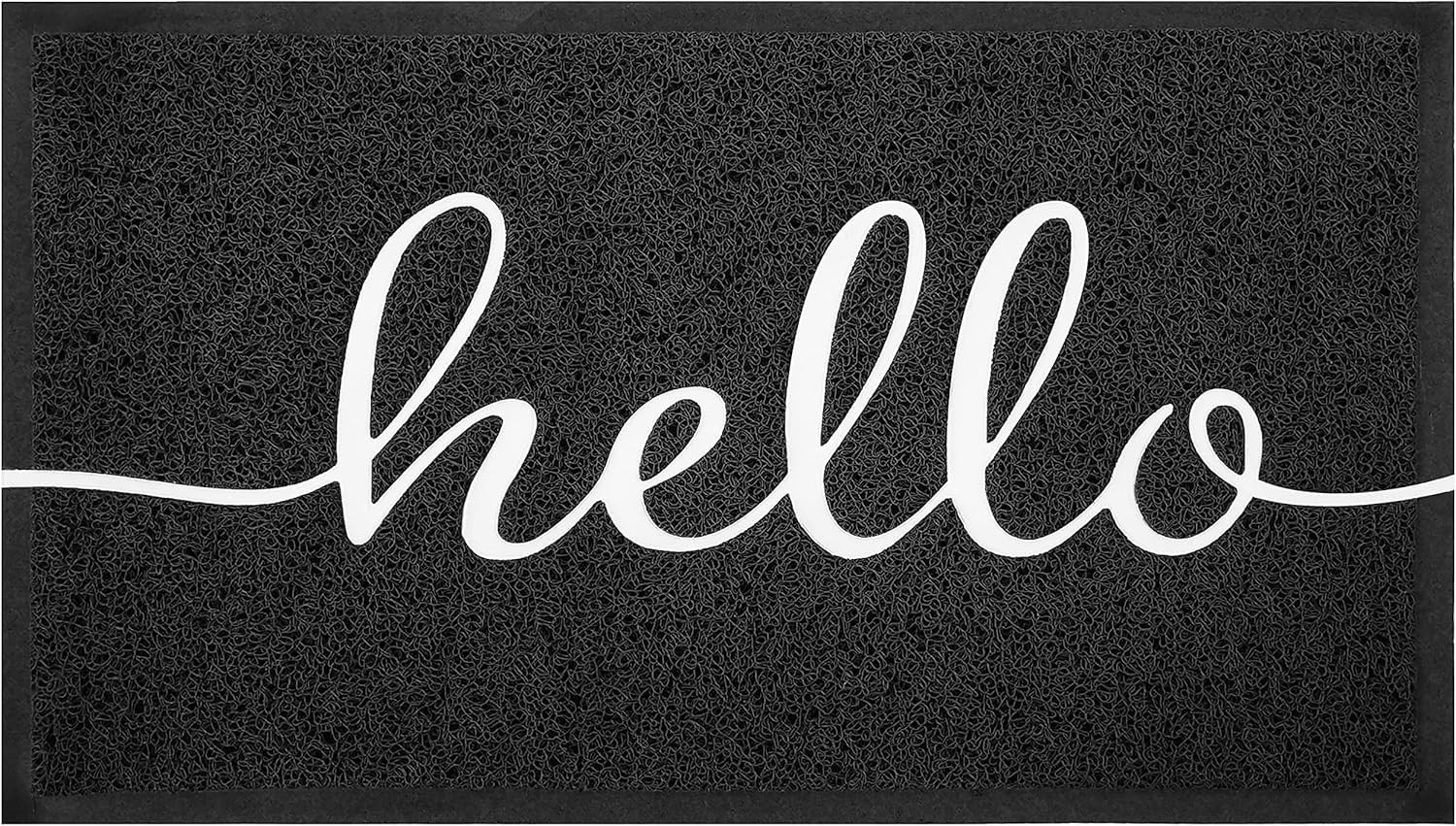 Door Mat Outside Inside Hello Doormat, 30″x17.5″, Durable Floor Mat Non Slip …