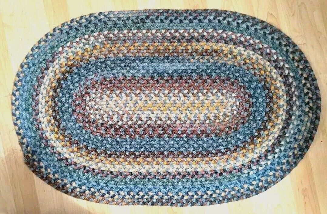 Capel American Tradition Braided Rug 22″ x 34″ Oval (New with Tags), Made in USA